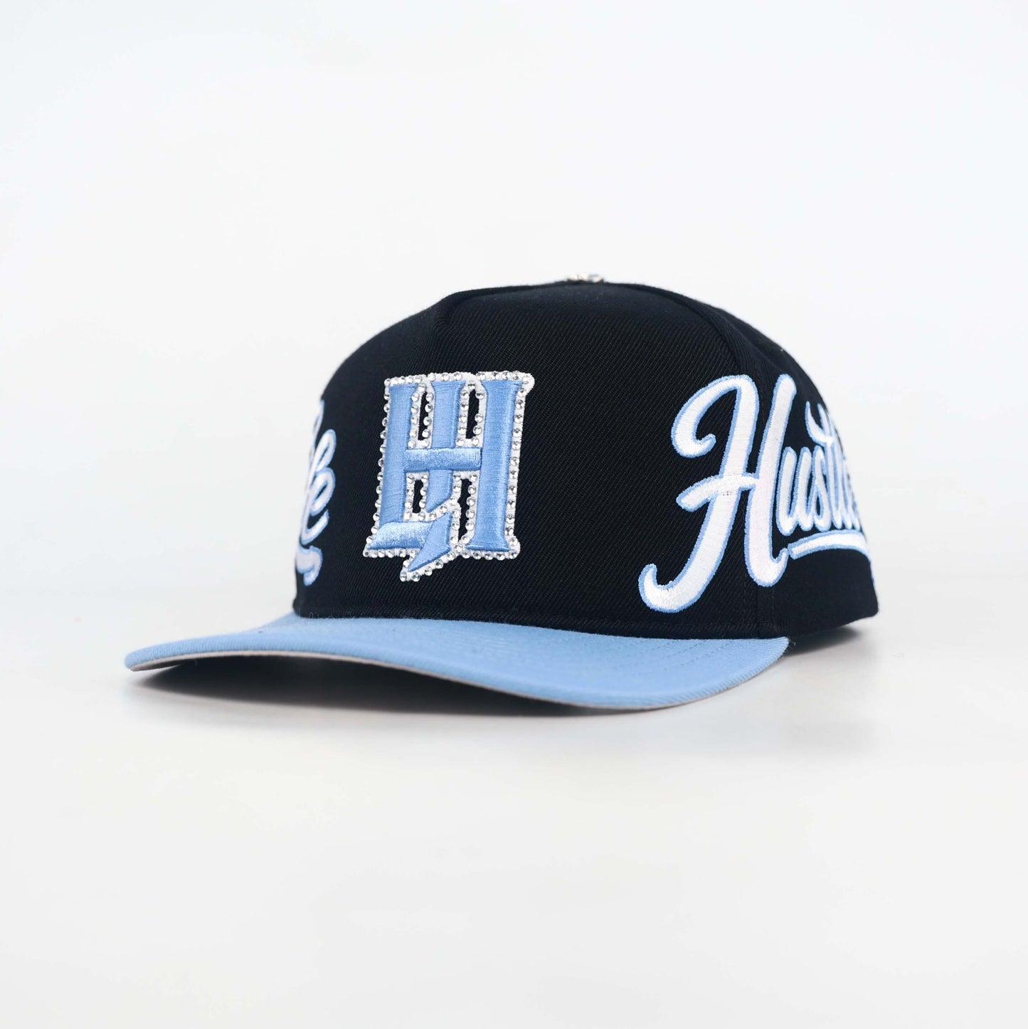 LH Hat Black / Baby Blue
