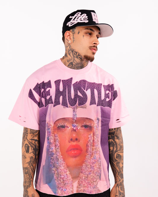 LH Crystal tears Pink