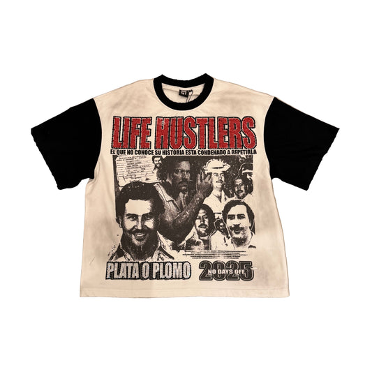 Life Hustlers “ Plata o plomo” shirt