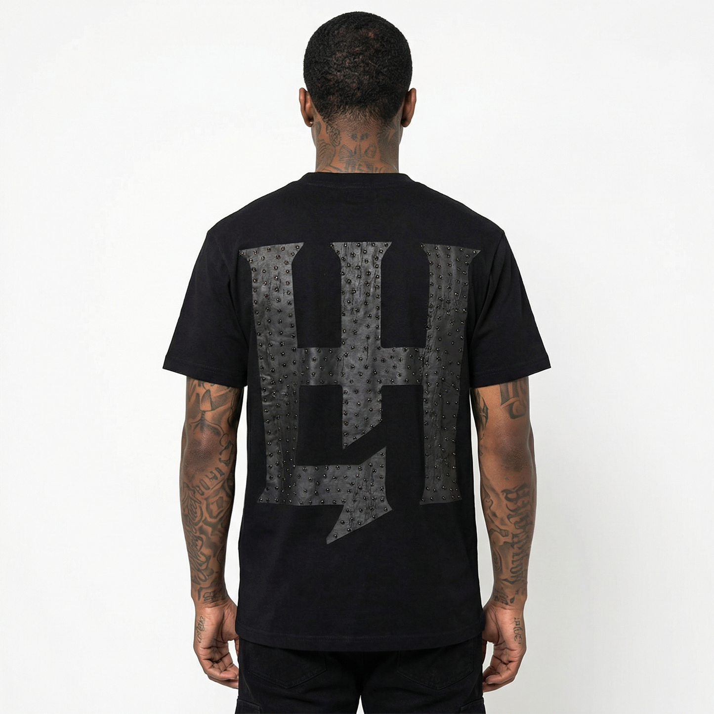 Life Hustlers “BASIC TEE ” Black on Black