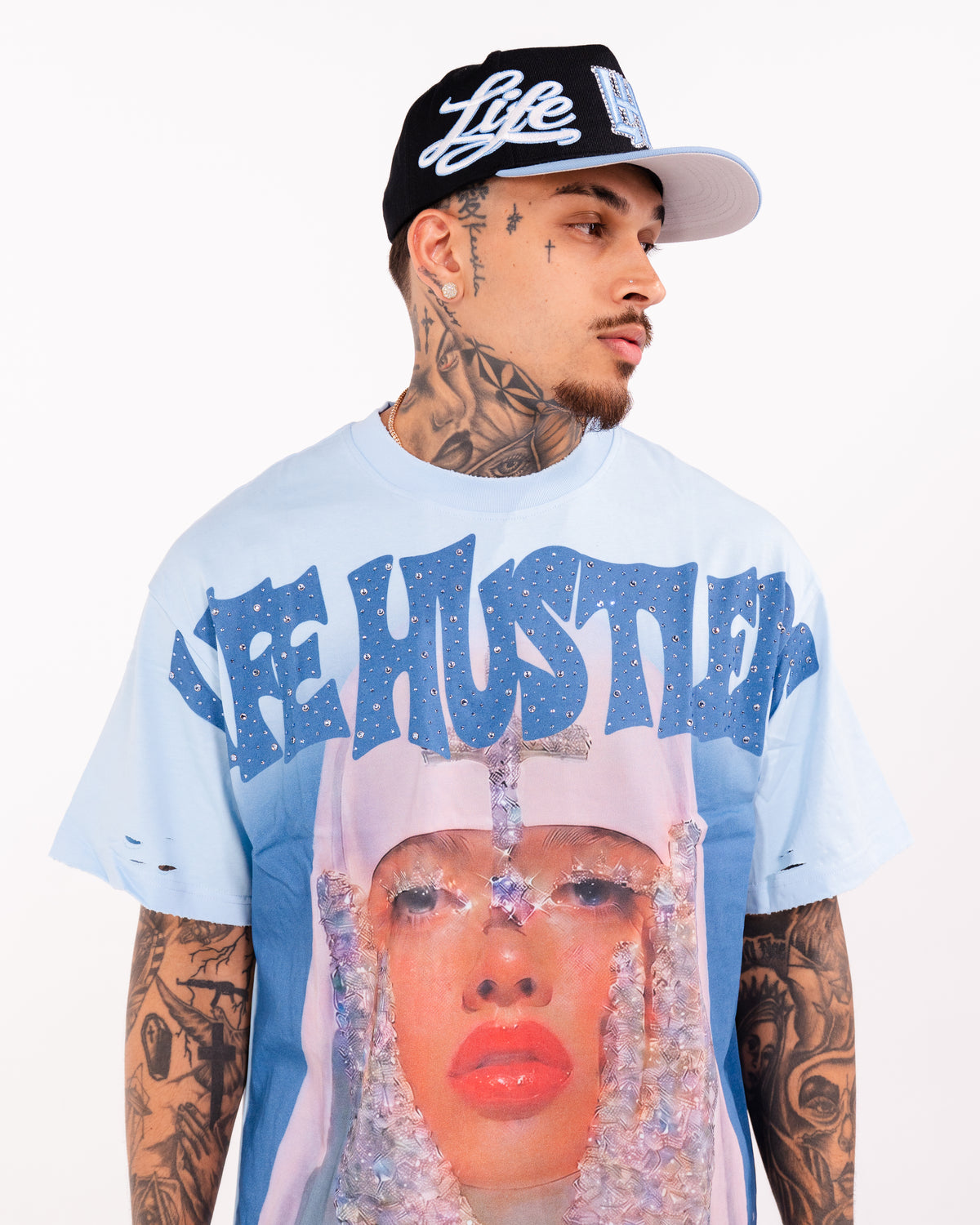 LH Crystal tears Blue