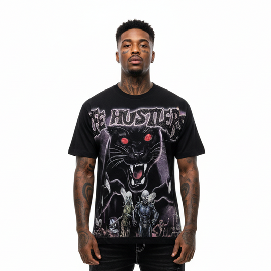 Life Hustlers “Black Panther t shirt”