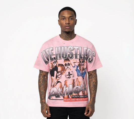 Life Hustlers “Football Girls Pink”