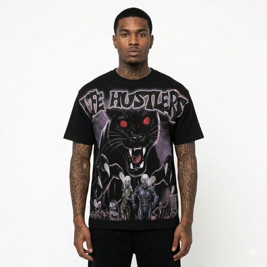 Life Hustlers PRE ORDER  “Black Panther t shirt” DROP APRIL 10